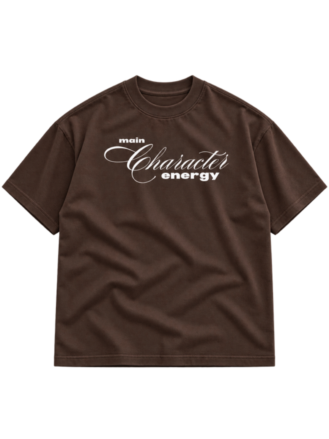 Main Character Coffee t-shirt mockup