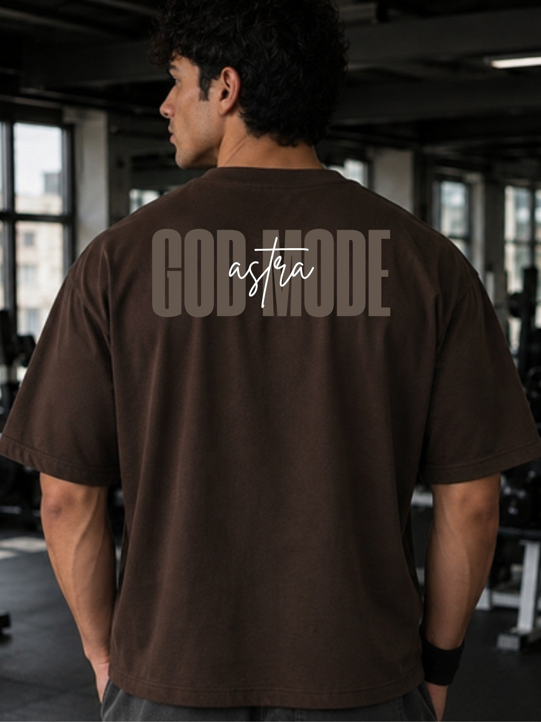 God Mode back print closeup