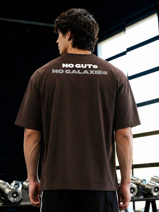 DISCIPLINE Oversized T-Shirt - Brown