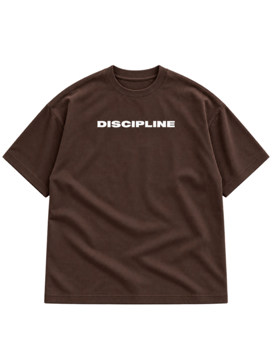 Discipline Coffee t-shirt mockup