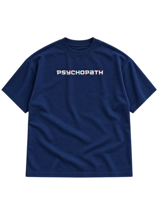 Psychopath Navy t-shirt mockup