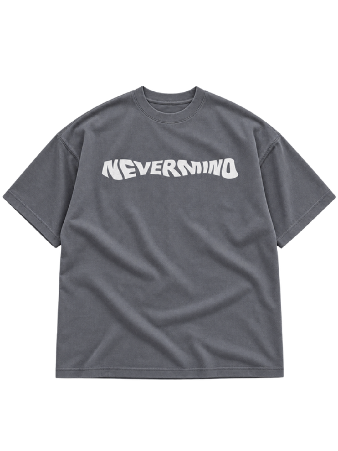 Nevermind Grey t-shirt mockup