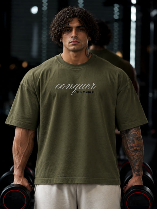 Olive NO PLAN B t-shirt back