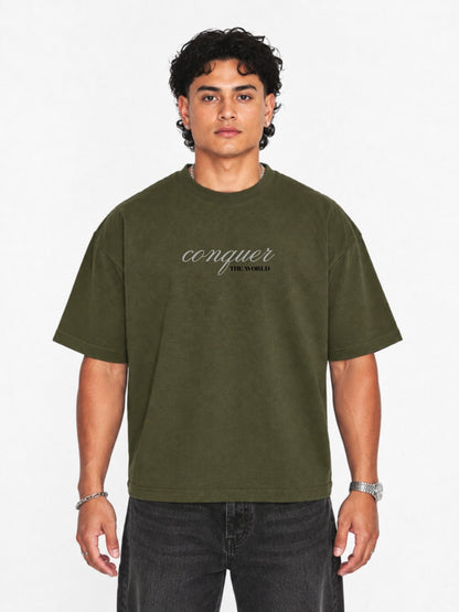 Olive NO PLAN B t-shirt lifestyle