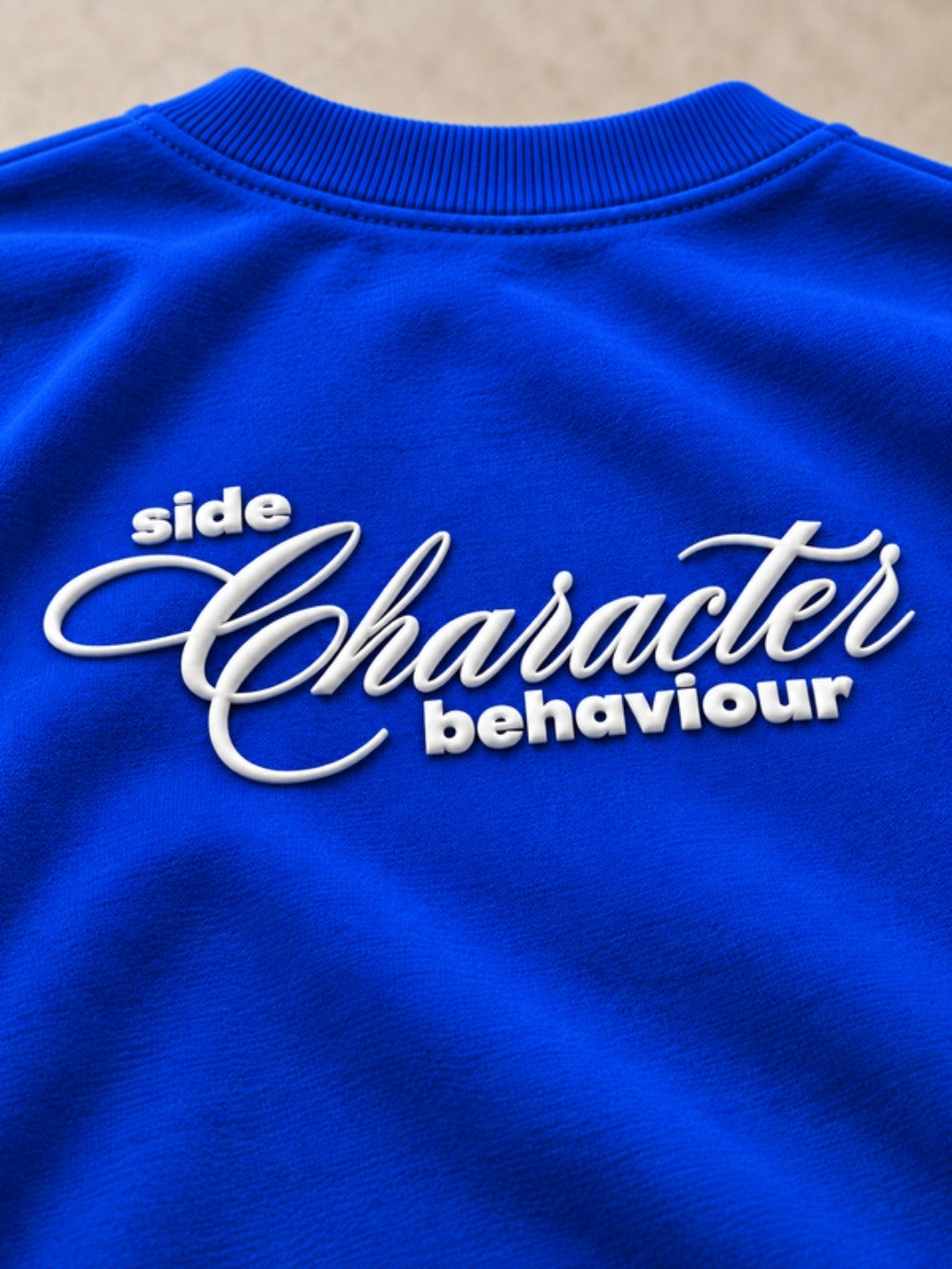 Side Character print closeup