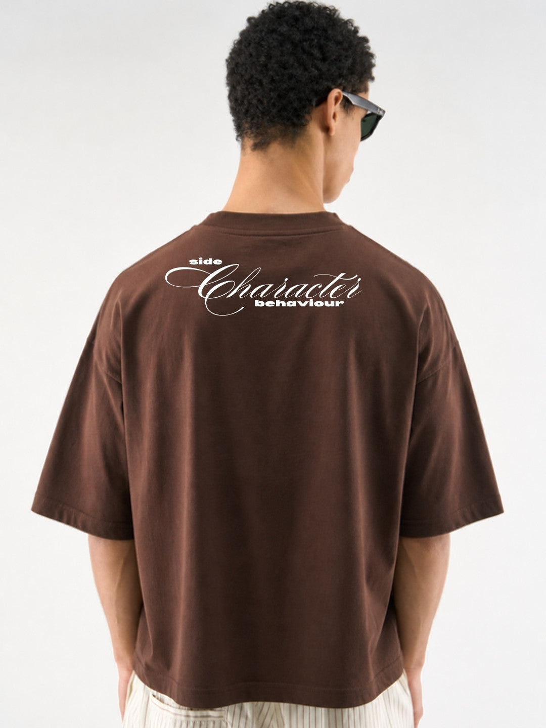 Coffee brown Main Character t-shirt studio