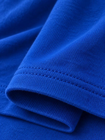 Royal blue BALLISTIK t-shirt styled