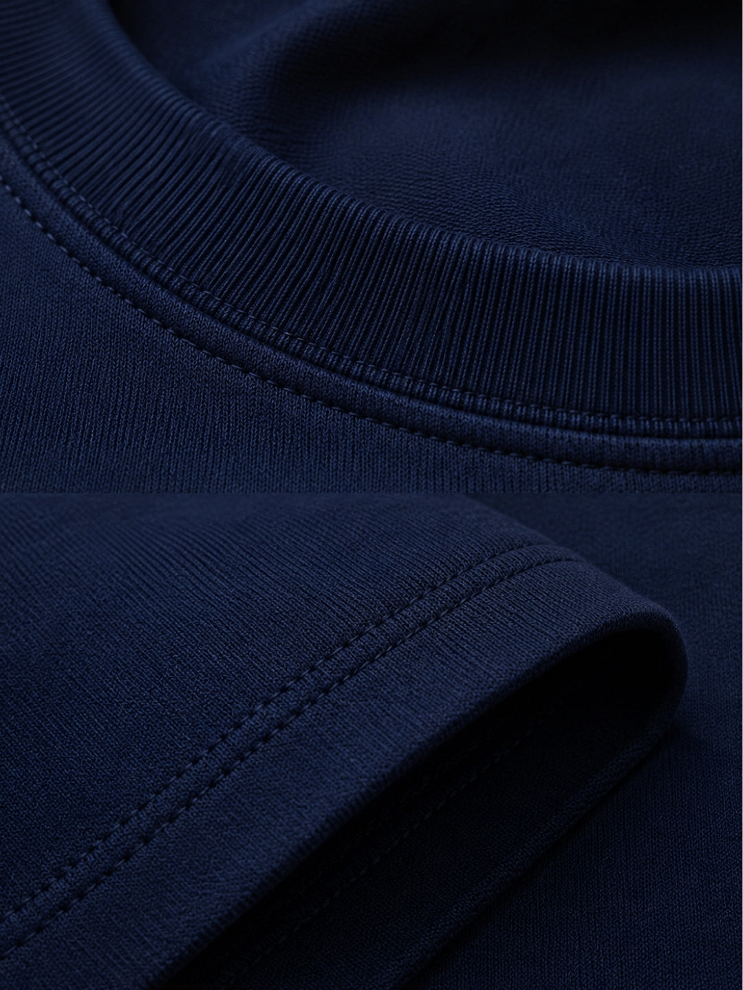 Navy boxy tee