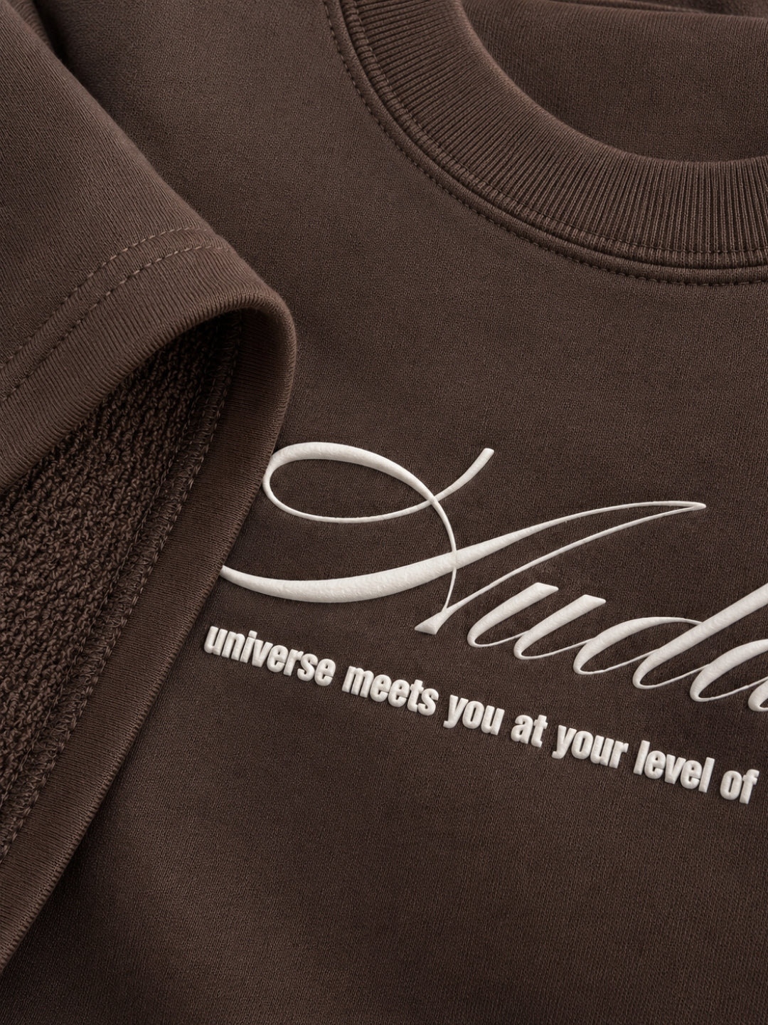 Audacity - Brown Boxy tee