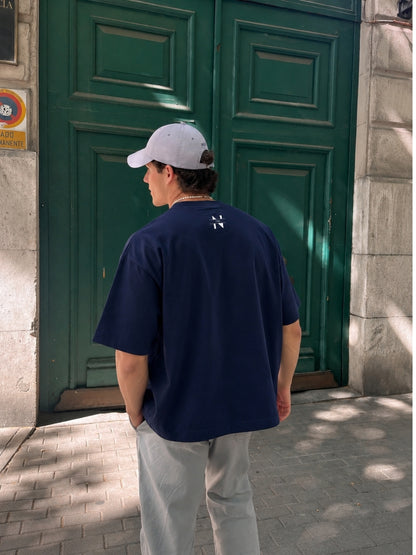 Audacity - Navy Boxy t-shirt