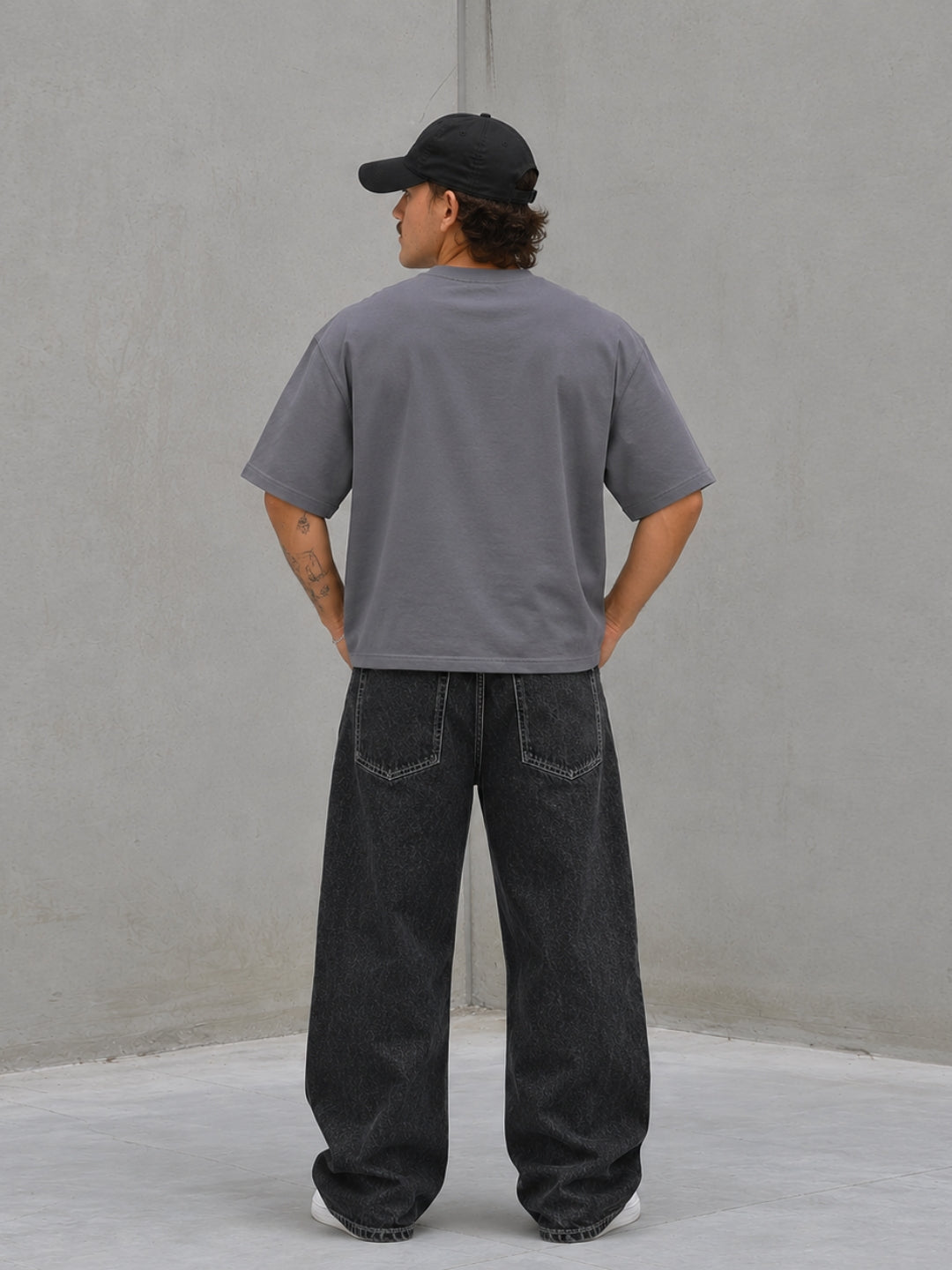 Audacity - Grey Boxy t-shirt