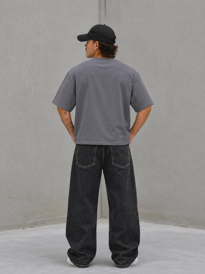 Audacity - Grey Boxy t-shirt