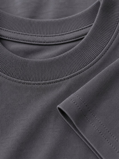 Audacity - Grey Boxy tee