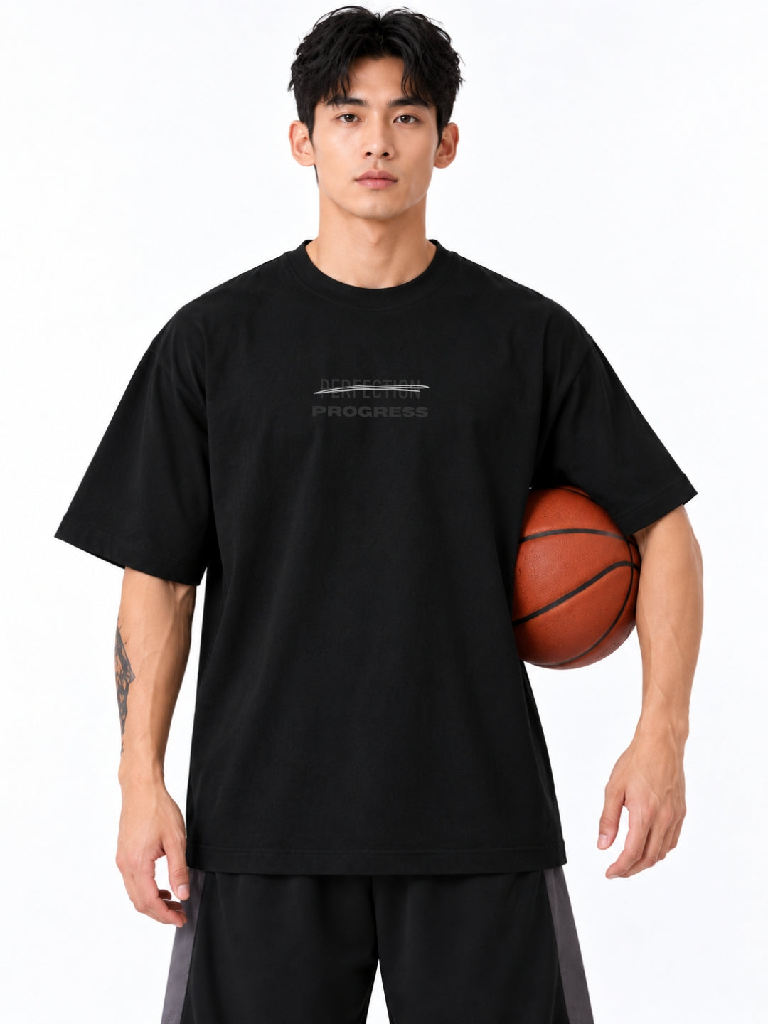 Ballistik - Black boxy t-shirt
