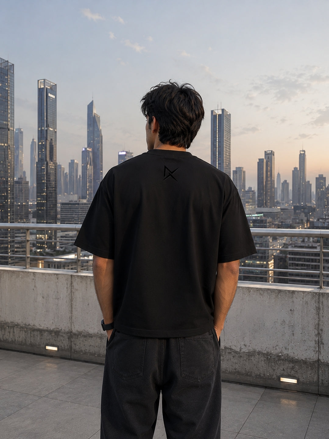 Spiderman BLACK Oversized T-Shirt