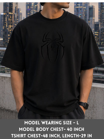 Spiderman BLACK Oversized T-Shirt