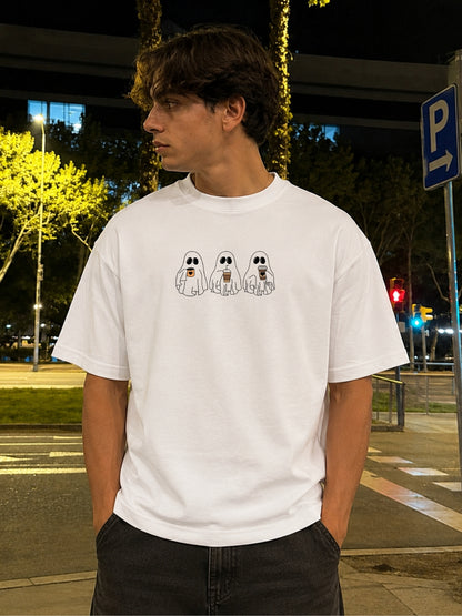 White Culture Oversized Boxy-fit tee