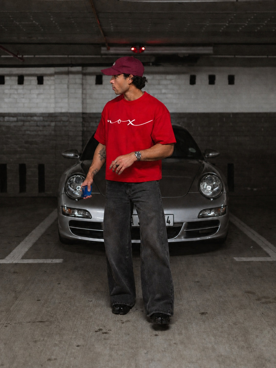 Destroy Red Oversized T-Shirt F1