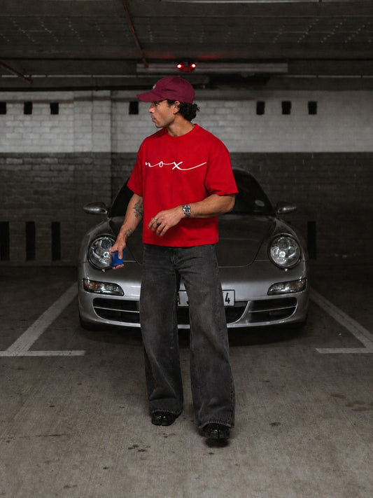 Destroy Red Oversized T-Shirt F1