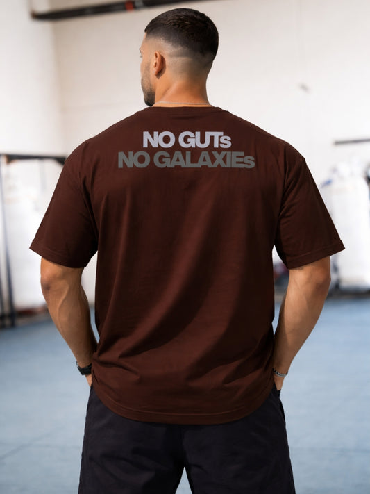 DISCIPLINE Oversized T-Shirt - Brown