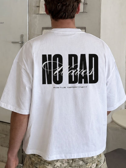 Good vibes only - White Oversized T-Shirt