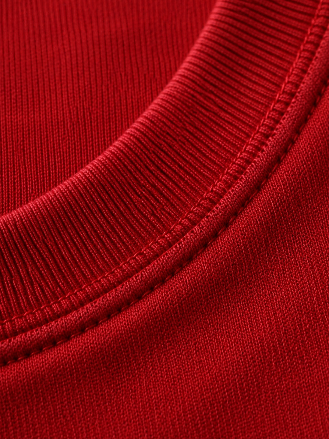 Red boxy tee