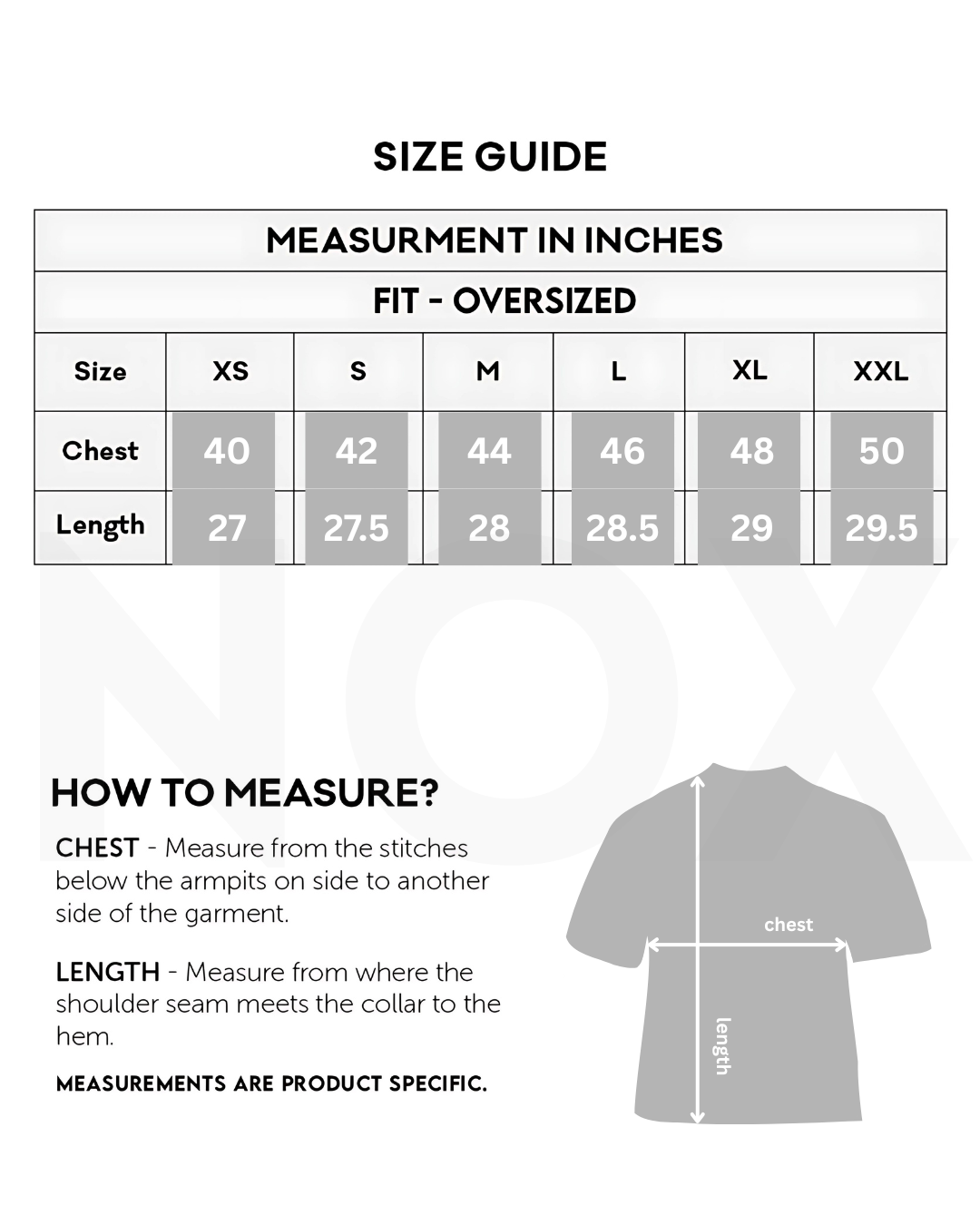 THE NOX : CREATION | Oversized fit t-shirt